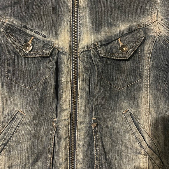 DKNY Jean jacket 3/4 sleeve - Picture 3 of 6